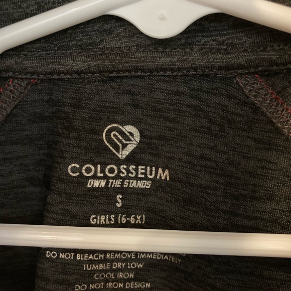 Girls Alabama Quarter Zip Pull Over Jacket - Picture 3 of 5